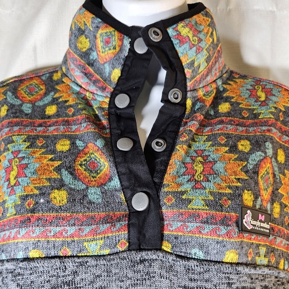 Simply Southern L Snap Neck Jacket - Picture 7 of 9